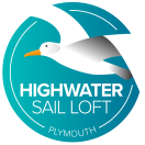 Plym Yacht Club Cadets are sponsored by the Highwater Sails Loft