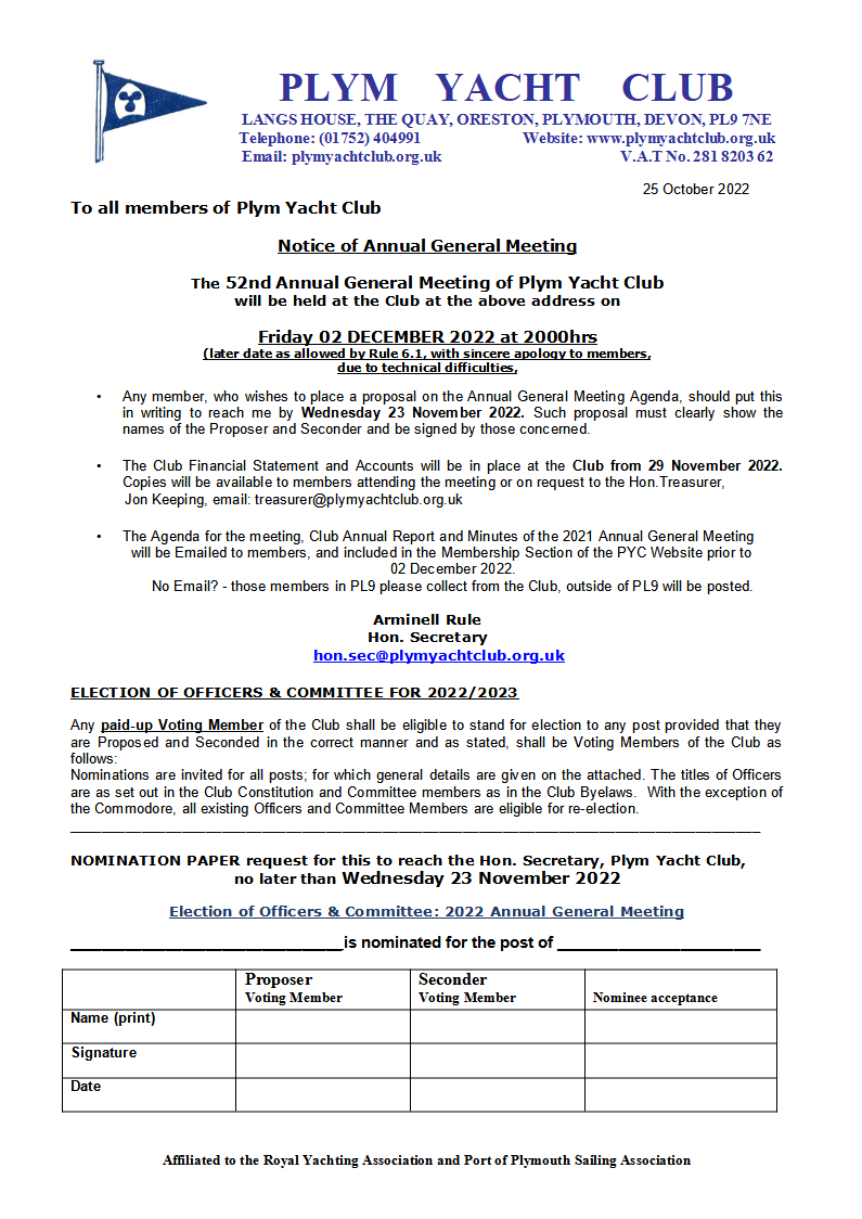 Club Document